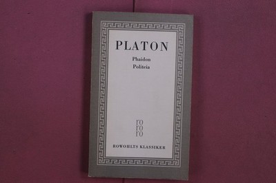 342585 Platon SÄMTLICHE WERKE 3 Rowohlt Phaidon, Politeia