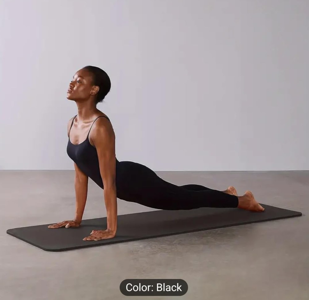 Non-Slip Yoga Mat with Convenient Carrying Strap