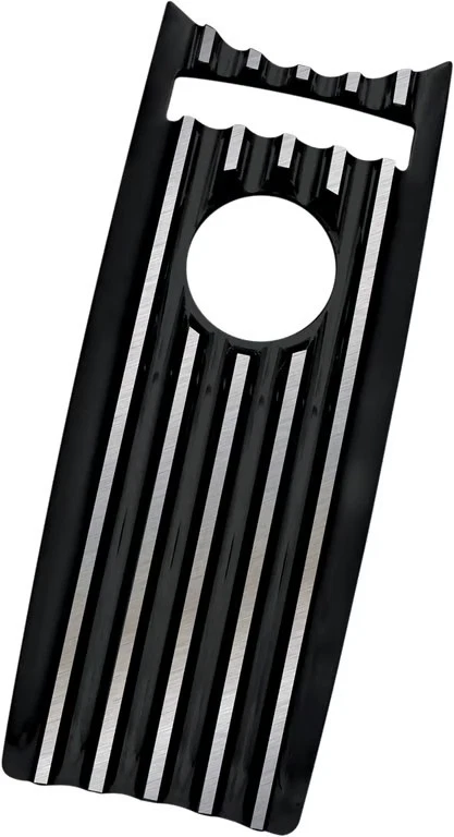 Inserto de tablero Covingtons - con aletas - negro motocicleta bicicleta de calle C1233-B 2202-0113 Foto 2 de 4