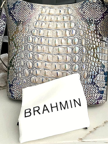 BRAHMIN CROSSBODY W/TAGS AND DUST BAG NEW !!SALE WITH EBAY