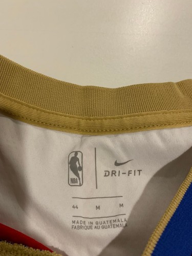 New Orleans Pelicans Nike Jersey Medium White Zion Williamson NBA City Swingman - Picture 5 of 10
