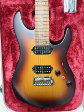 Chitarra Ibanez Prestige 7 corde AZ24027-TFF Sunburst con custodia rigida