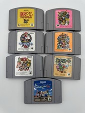 Lot 7 Jeux Nintendo 64 JAP Mario Kart Smash Mario Party DK64 Import