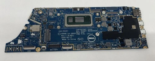 Dell Latitude 7410 Laptop Motherboard i7-10610U 1.80GHz 16GB - FDX40 LA-J261P