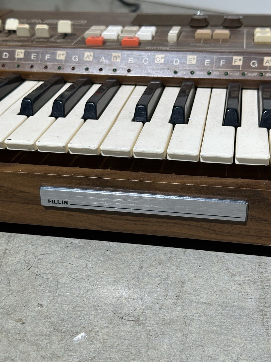 Casio Casiotone 701 Electronic Keyboard Vintage Synthesizer Drum