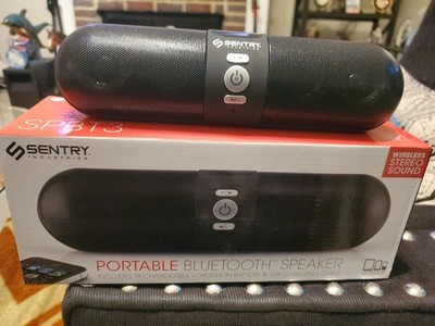 Sentry Bluetooth Portable Speaker HI-FI Sound Quality (SPBT3) NIB