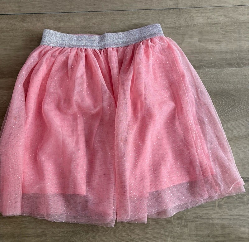 Girls Sparkly Pink Tutu Skirt- Size 10