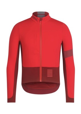 Rapha PRO TEAM WINTER Jacke rot/dunkelrot neu mit Etikett Größe M Grube zu Grube 17,5 Zoll