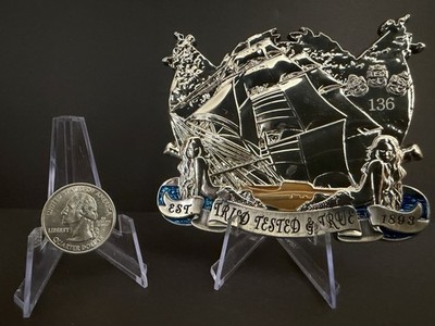 US Navy Chief Petty Officer Challenge Coin CPO Mess E7 USS John Paul Jones DDG53