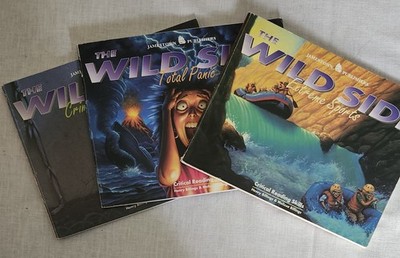 Critical Reading Series THE WILD SIDE Set of 3 /  Jamestown Publishers VG