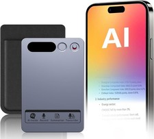 AI Voice Recorder 64GB Transcribe Summarize 152 Languages Noise Cancellation App