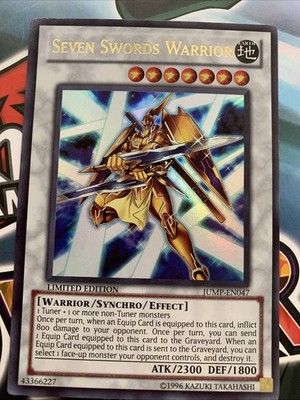 Yu-Gi-Oh Seven Swords Warrior JUMP-EN047 Ultra Rare Englisch Limited Edition