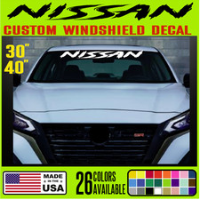 Custom Windshield Vinyl Decal Sticker For Nissan - Wd3 Custom Windshield Vinyl Decal Sticker For Nissan - Wd3