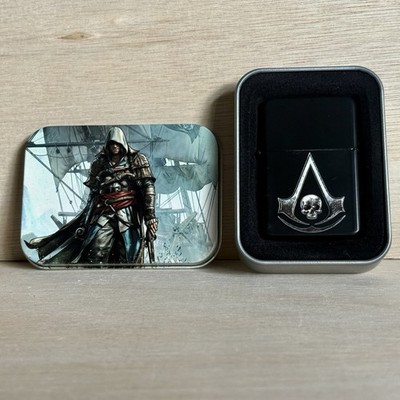 Assassin's Creed Black Flag Lighter & Printed Tin Set - Edward Kenway