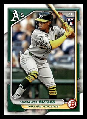 Lawrence Butler RC 2024 Bowman #44 Oakland Athletics | eBay