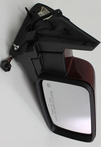 06-10 Commander Passenger Door Mirror 1ES641EMAB Power Fold Painted Red NOS OEM