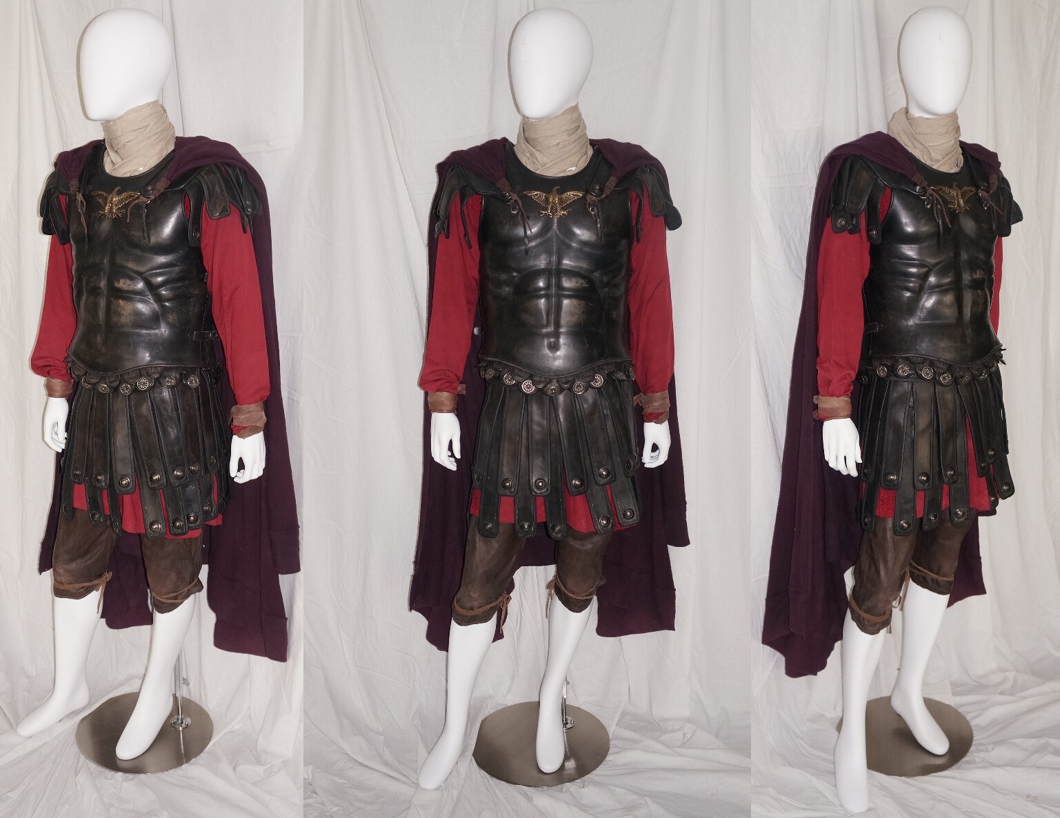 2016 BEN HUR Roman Pontius Pilate armor Movie Prop Costume Jesus Trial