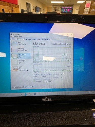 Fujitsu Lifebook AH531 Laptop 15.6" Intel i5-2410M, 4GB RAM, 240GB SSD, Win 10 - Afbeelding 16 van 16