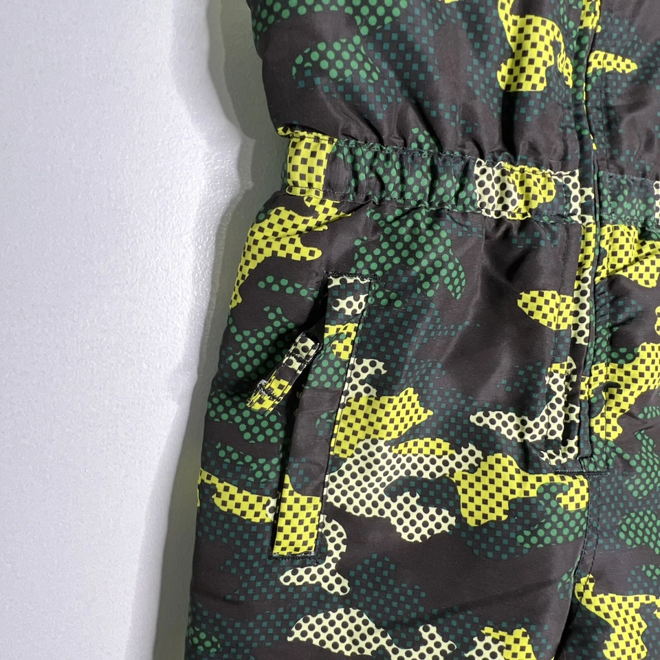 Athletech винтажный 4T камуфляж флис с подкладкой лыж нагрудник новый с Ярлыками новый - Изображение 4 из 4