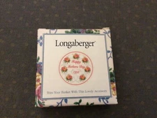 Longaberger “Happy Mother’s Day 1998” Tie On in Original Box #34002