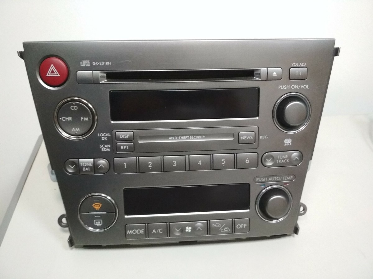 2003-2009 Subaru Legacy Kenwood GX-201RH with electronic AC