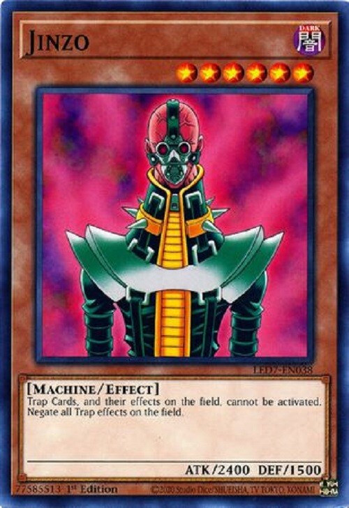 Yugioh - Jinzo 4 Card Set 1st Ed - Returner Lord Jector - Free