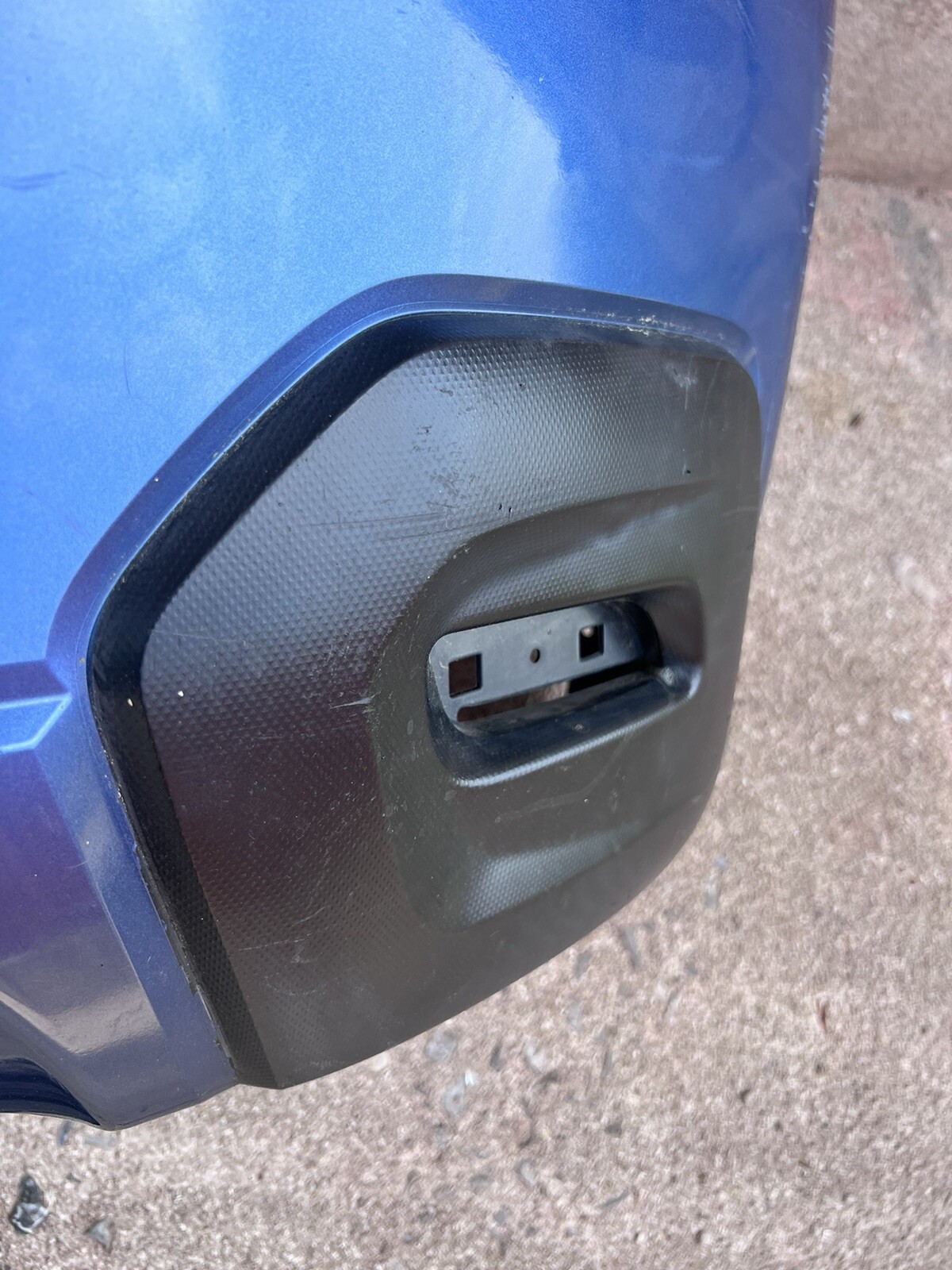 13 Subaru Crosstrek Rear Bumper Cover OEM 2013 Part 57704FJ040 for