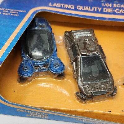 VINTAGE 1982 ERTL BLADE RUNNER DIE CAST METAL REPLICA SET OF 4