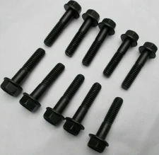 Hex Head Flange Bolt 5/16"- 18 x 1-1/2" Long "10 Bolts" Grade 8  5/16x18x1-1/2