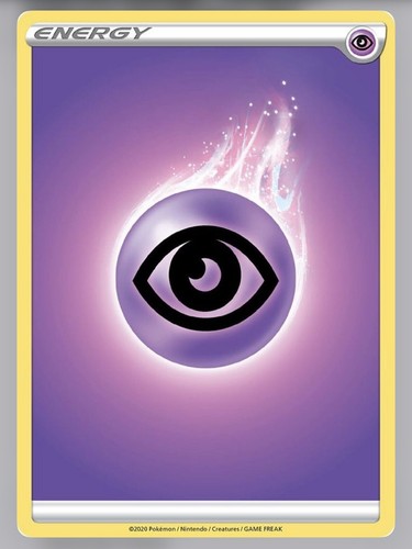5 Copies Psychic Energy Pokemon Card 2020 Sword and Shield Era NM/M Pokemon TCG