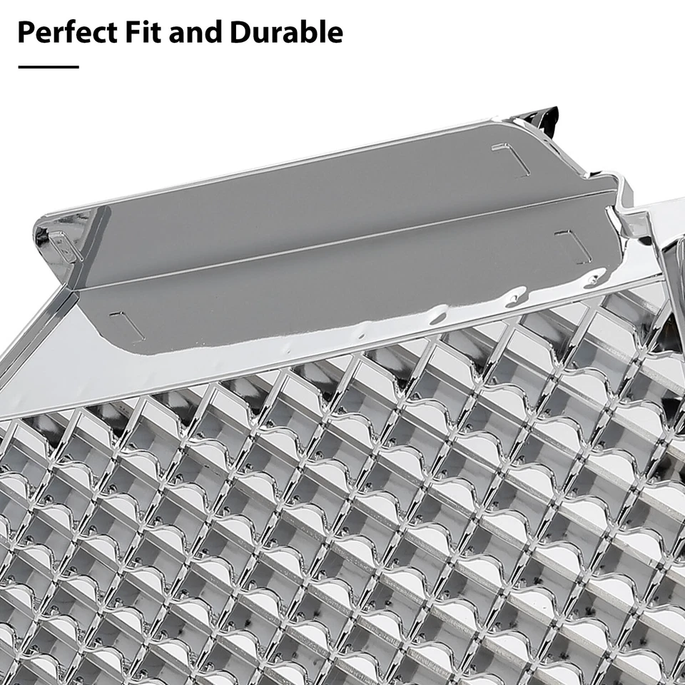 PARA 02-08 GMC ENVIY XL XUV SPORT MALLA PANAL DELANTERO SUPERIOR CAPÓ REJILLA CROMADA Foto 4 de 4