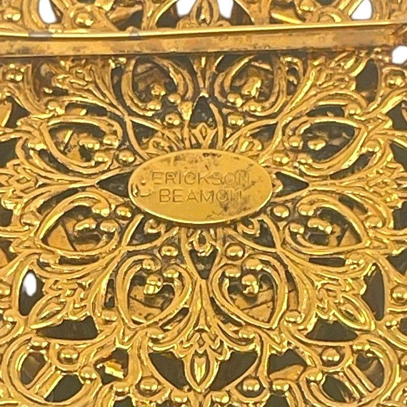 Erickson Beamon Statement Brooch Pin Designer Rar… - image 2