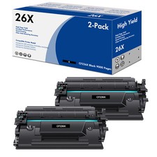 2PK CF226X Toner for HP 26X LaserJet Pro M402dw M426fdw M426fdn High Yield