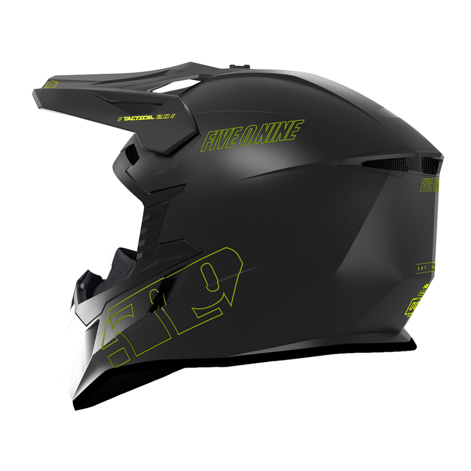 509 Tactical 2.0 Snowmobile Helmet Polycarbonate DOT ECE Certfied  Covert Camo