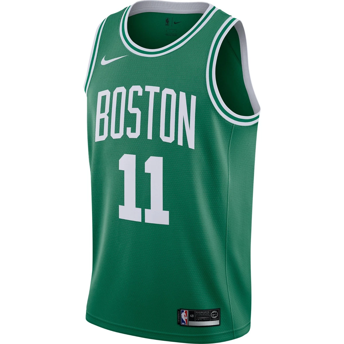 Men 11 Kyrie Irving Jersey Black Boston Celtics Swingman Jersey