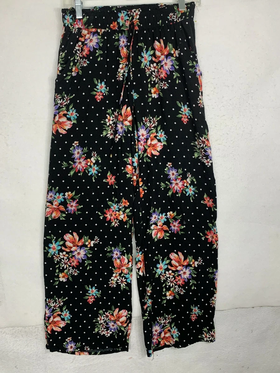 JOE B By Joe Benbasset Floral Medium Pull On Pant Elastic Waist eBay