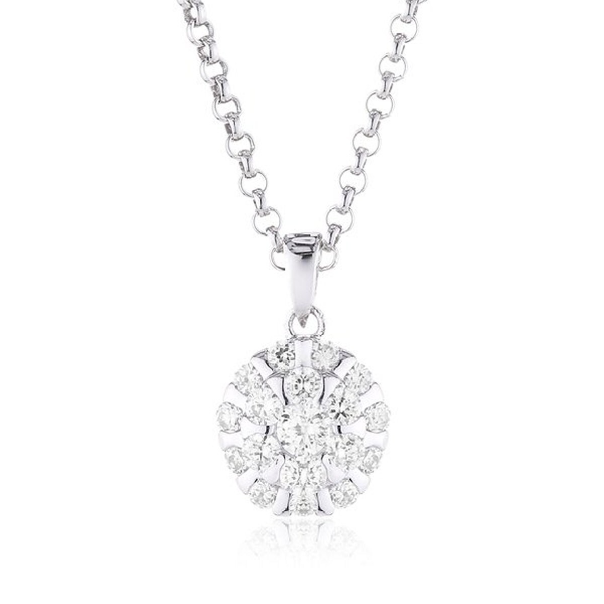 s.Oliver Jewel Damen Kette Collier Silber Zyrkonia SO83…