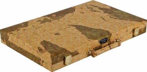 VEREINIGTE NATIONEN NEW YORK BACKGAMMON SET. Größe "18" x 12" - Bild 5 von 9