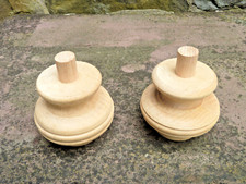 Furniture feet, turned to old original.