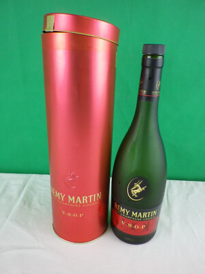 Remy Martin Fine Champagne Cognac 0,7L Tube mit Leerflasche vdk56