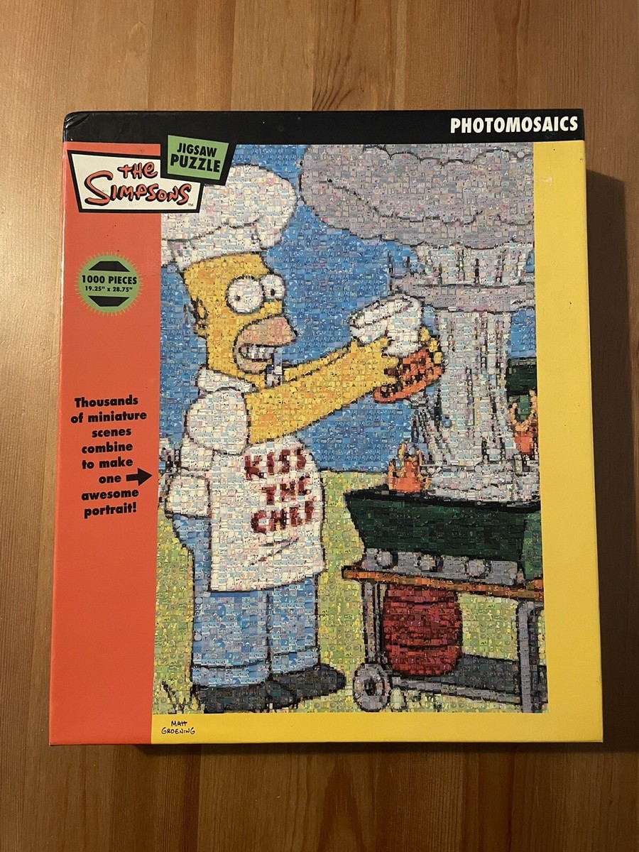 The Simpsons Photomosaics 1000ピース Amazon.co.jp: Theシンプソンズ