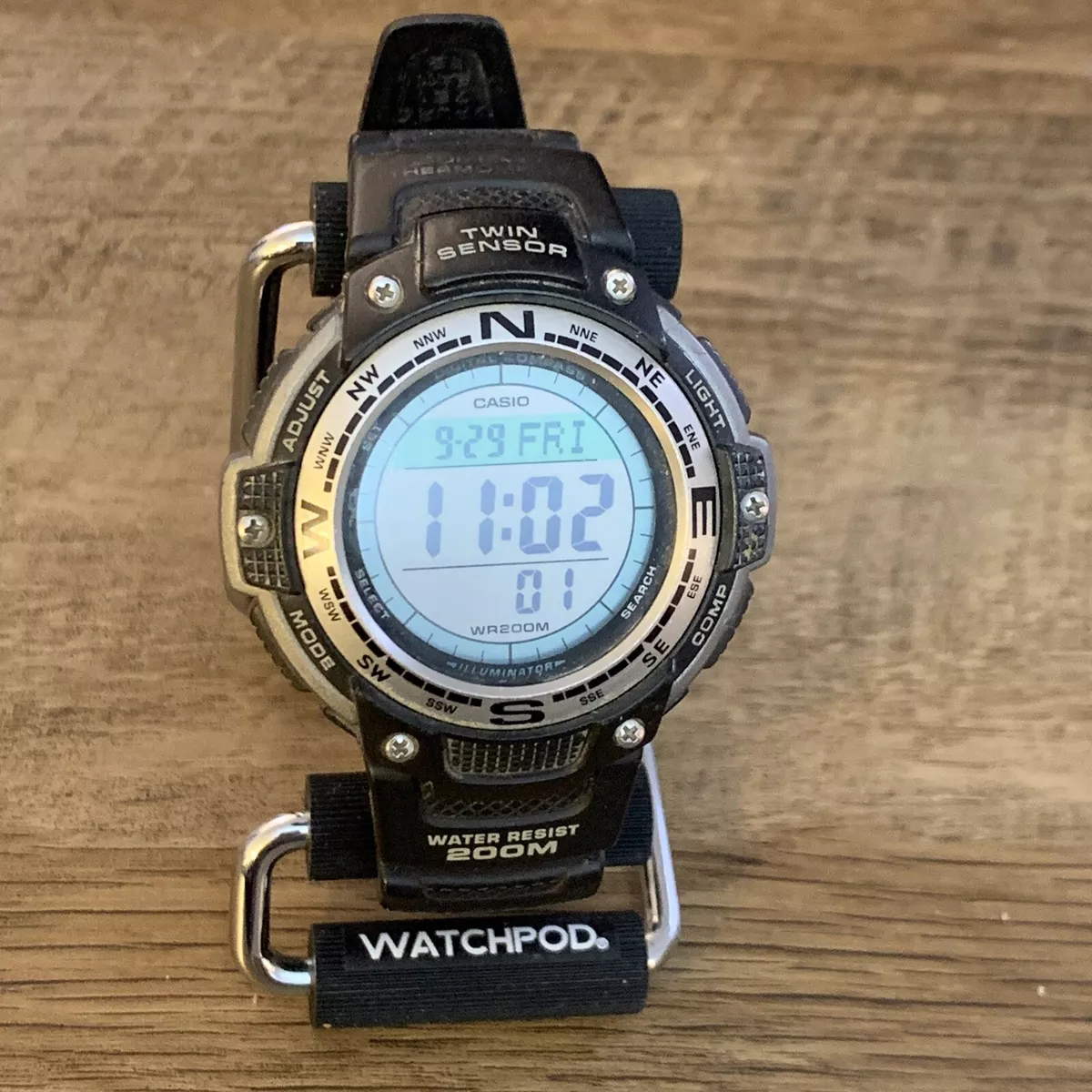 Reloj casio twin sensor hot sale