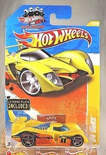 2011 Hot Wheels Walmart License #10 New Models 10/50 24 OURS Yellow w/OH5Sp