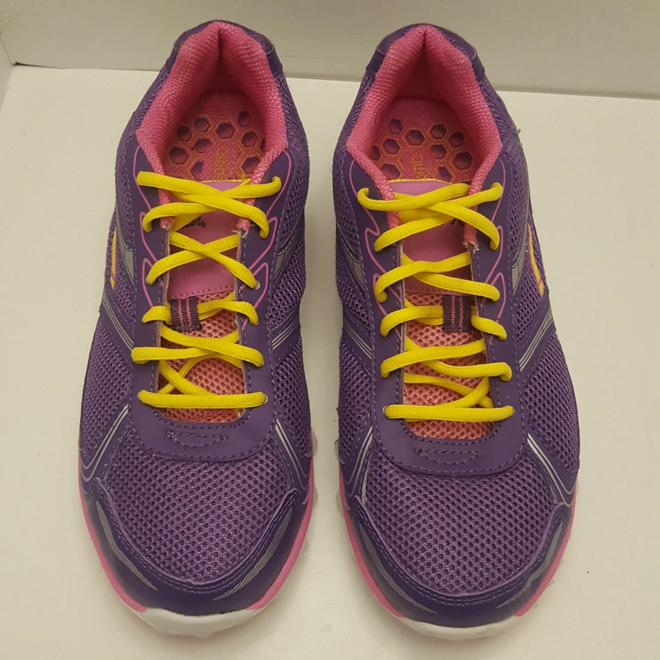 Zapatos Atléticos La Gear Miel Peine Púrpura Blanco Juvenil 7 Excelente  Foto 3 de 4