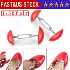2PCS Adjustable Shoe Stretcher Boot Men Women Size Shaper Expander Widener Lot