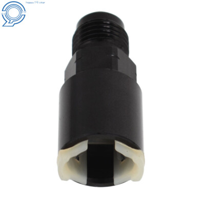 Fuel Adapter Fitting to 3/8 Quick Connect For LS W/Clip Female BLACK 6AN AN6