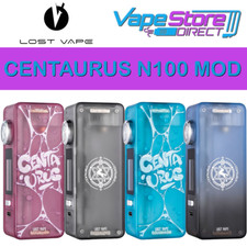 Lost Vape | Centaurus N100 Box Mod | Single 21700 / 18650 (NOT INCLUDED) | 100W