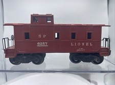 Lionel 6257 Red Caboose - SP 6257 - O Scale Train Car