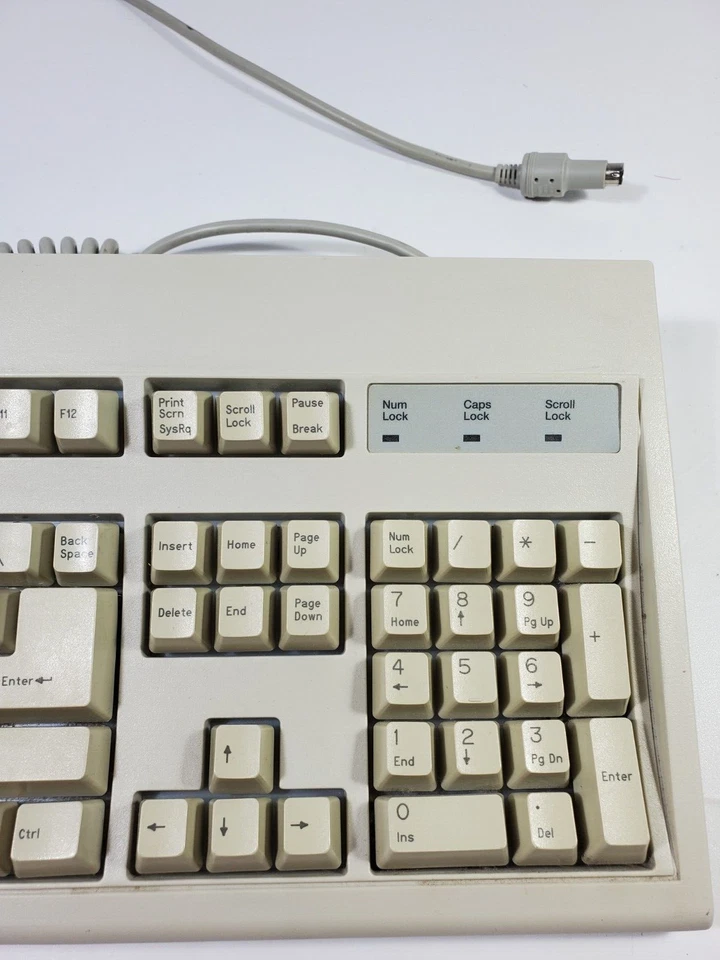 Key Tronic E03601QLPS2-C Membrane Keyboard PS2 Untested - Image 2 of 4