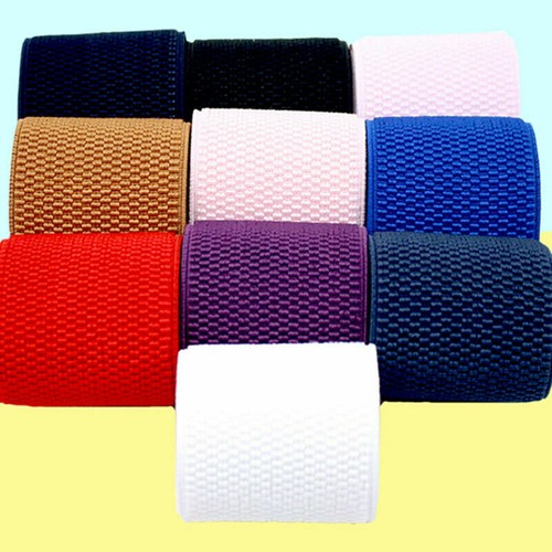 5M Elastic Band Stretch Ribbon Trimming Edging Sew Accessories 6cm Wide DIY Soft - Picture 2 of 18